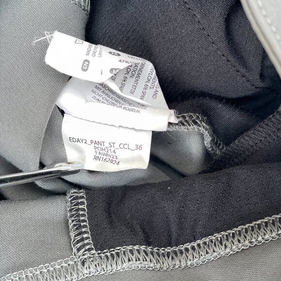 BYLT Premium Basics Everyday Pants Men's Size 36x31 Gray Performance Stretch - Picture 7 of 9